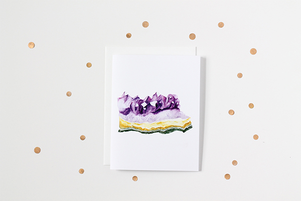 Squirrelly Minds Paper Shop is Open! - Amethyst Card | Squirrelly Minds