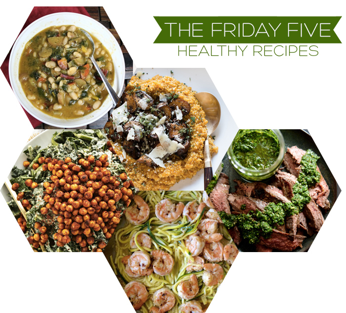 The Friday Five - Healthy Recipes | Squirrelly Minds