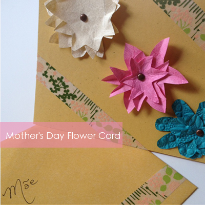 DIY 3D flower card | Squirrelly Minds