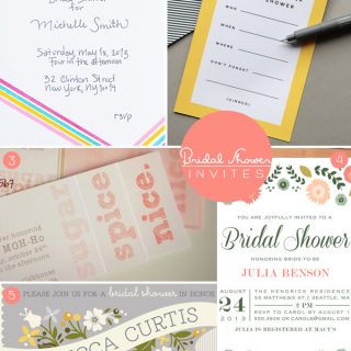 Bridal Shower Invitations