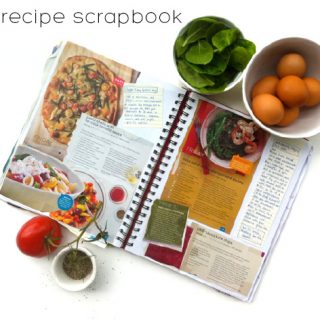 Give it away with Kate J: Create your own recipe scrapbook