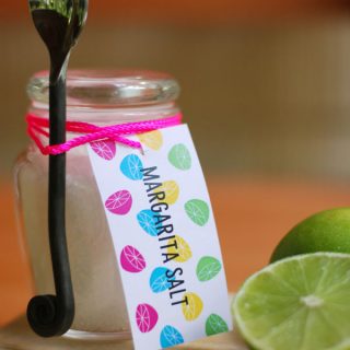 Print/Eat | Margarita Salt Gift Tag Printable and Margarita Recipe