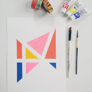 DIY | Easy Geometric Art