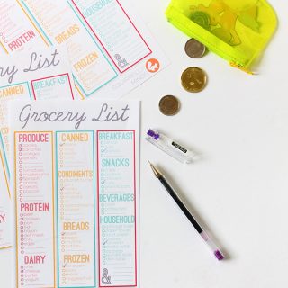 Print | Printable Grocery Checklist