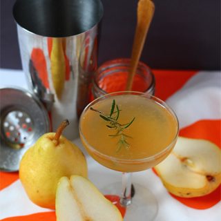 Eat | Pear Cocktail and Simple Syrup Recipe