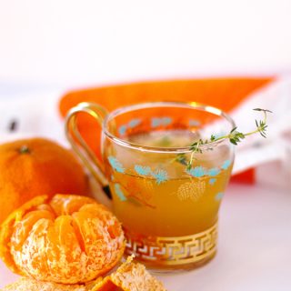 Mandarin Orange Simple Syrup and Cocktail Recipe