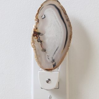 DIY | Agate Night Light