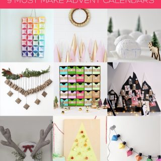 Holiday | 9+ Must Make Advent Calendars