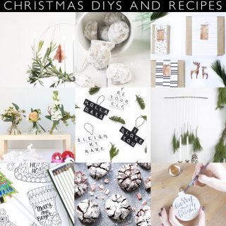 20 Last Minute Christmas DIY’s and Recipes