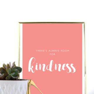 Free Printable 8.5×11 Kindness Print