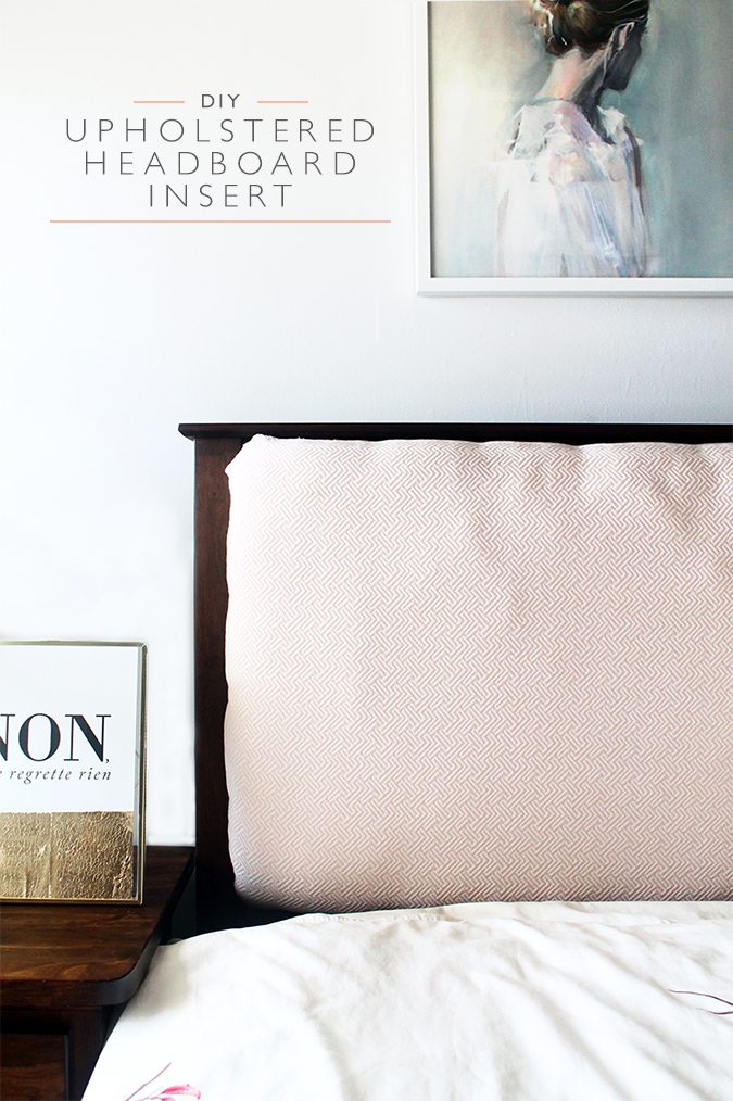 How to create an upholstered mission style headboard insert | Squirrelly Minds