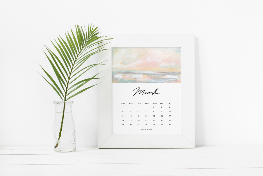 40+ Free Printable 2018 Calendars | Squirrelly Minds - Photo by Kristen Laczi