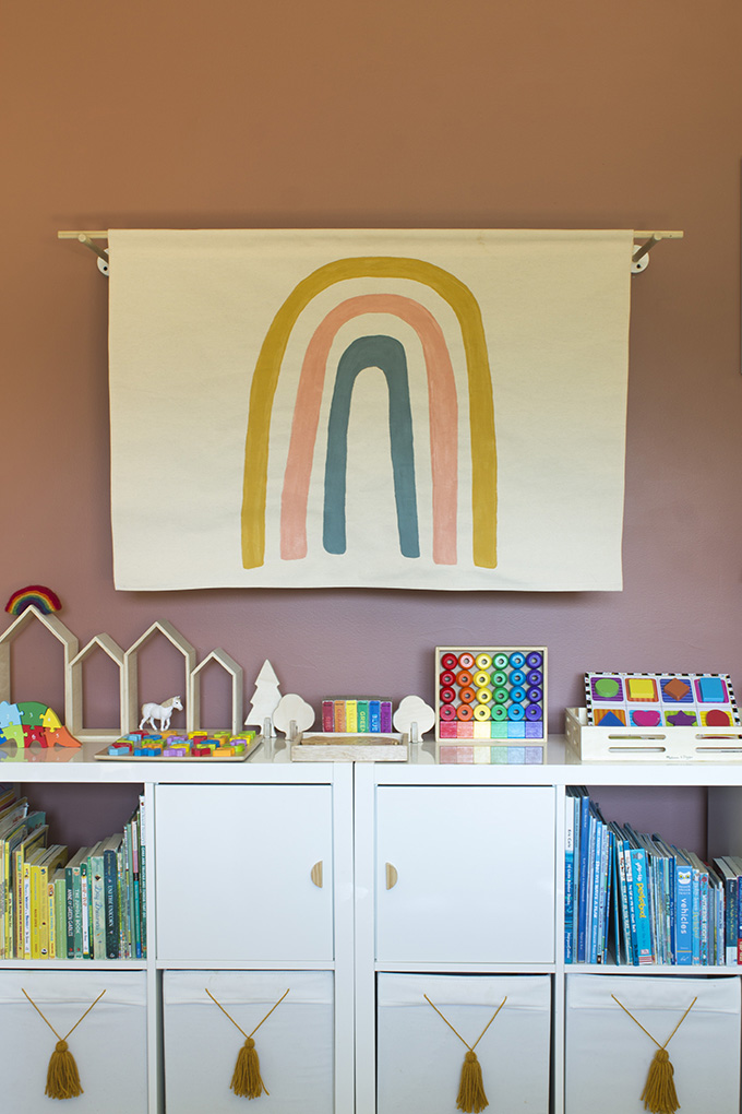 rainbow, playroom, colourful, toys